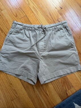 American Eagle Outfitters Men's Drawstring Shorts - Light Beige